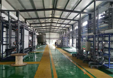 電力行業反滲透+EDI處理工藝（全膜法處理）