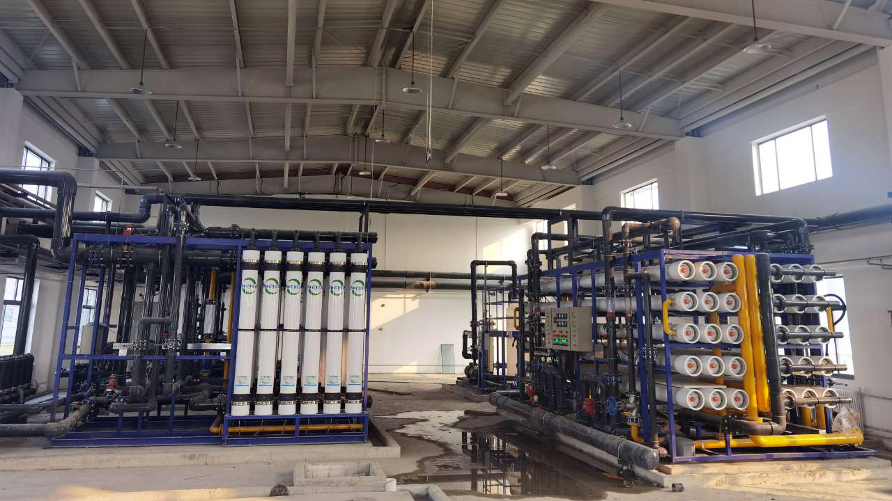 新材料企業(yè)2*80t/h脫鹽水項目